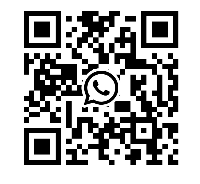 QR Code Whatsapp pour lancer une conversation avec un membre de l'équipe MyHobbyPlace.