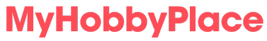 Image du nom de MyHobbyPlace sur fond transparent au format Png cadré différemment.